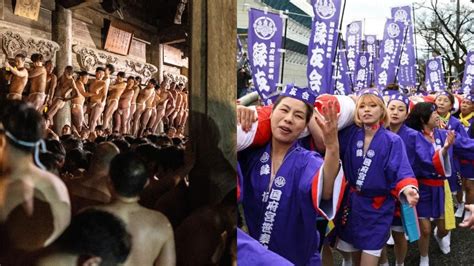 japanese naturist|Japan’s Naked Festival wasn’t the same this year .